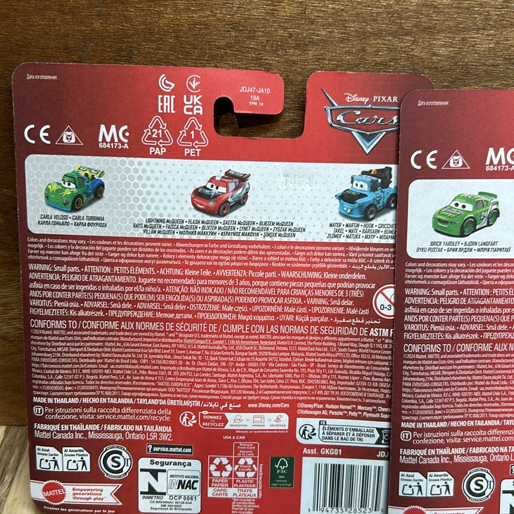 COLLECTION OF 6 DISNEY PIXAR CARS MINI RACERS - Picture 5 of 6